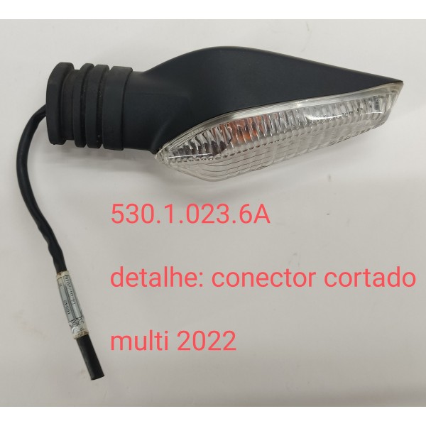 Pisca Traseiro Ducati Multistrada 1260s 2022 C/detalhe Preto