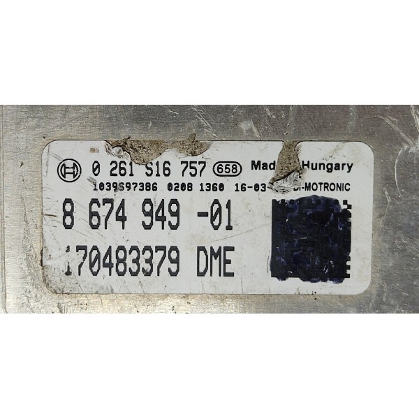 Modulo Central Injeção Bmw X6 6cc 2012