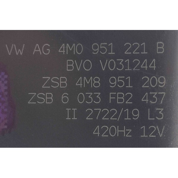 Par Buzina Audi Q8 2019 4m0951223