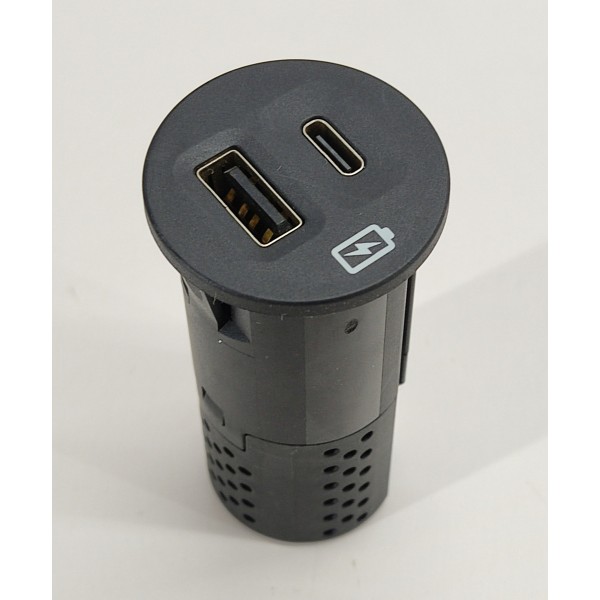 Botao Usb Console Traseiro Ford Ranger Limited 2024