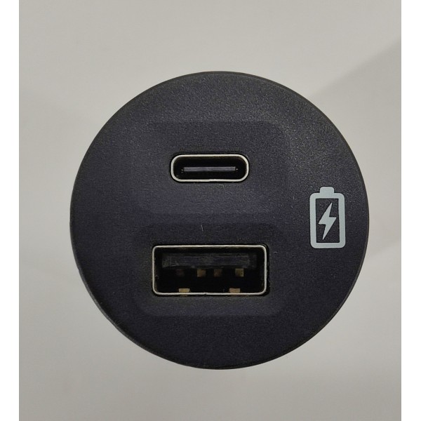 Botao Usb Console Traseiro Ford Ranger Limited 2024