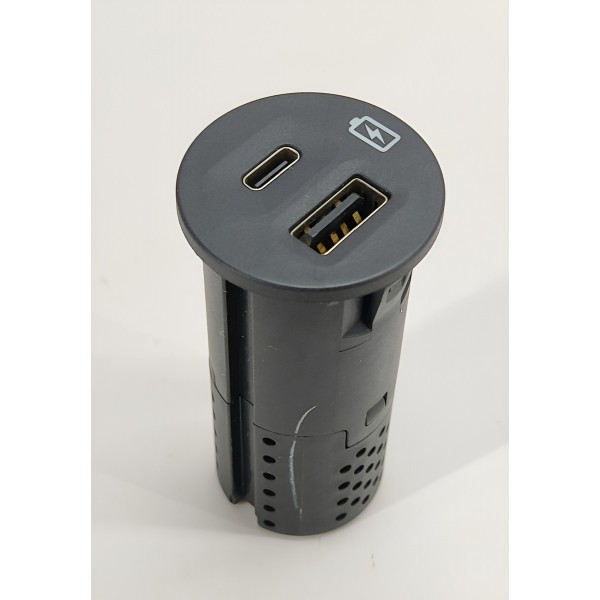 Botao Usb Console Traseiro Ford Ranger Limited 2024