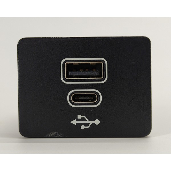 Botao Usb Console Dianteiro Ford Ranger Limited 2024