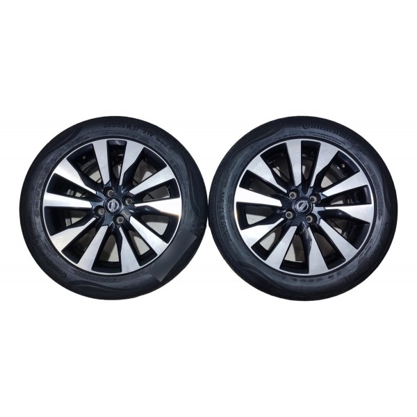 Jogo Duas Rodas R17 Nissan Kicks 2019 Preto