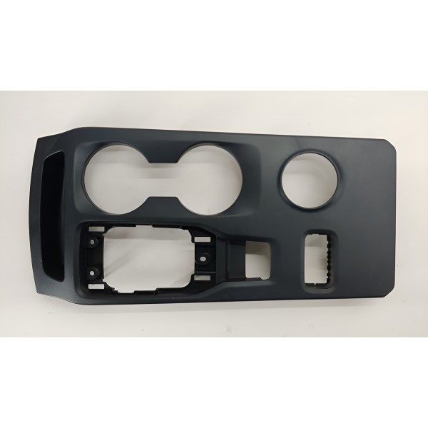 Moldura Console Marcha Porta Copo Ford Ranger Limited 2024 Preto