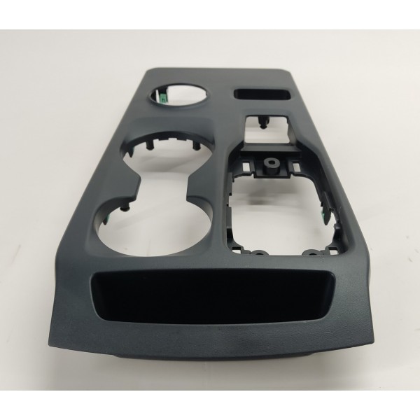 Moldura Console Marcha Porta Copo Ford Ranger Limited 2024 Preto