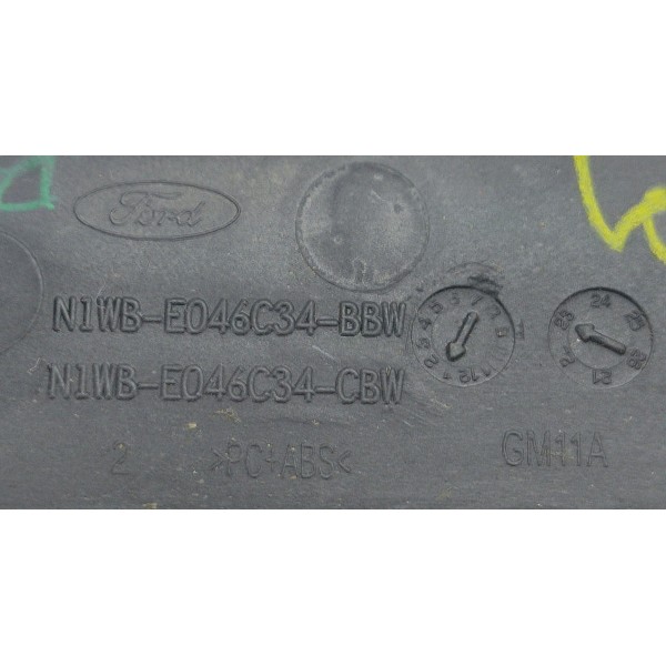 Moldura Alavanca Marcha Ford Ranger Limited 2024 Preto Lisa