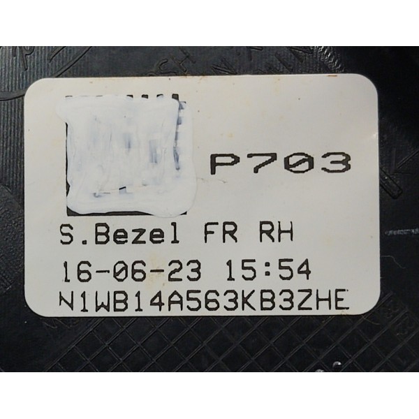 Moldura Botao Vidro D.d Ford Ranger Limited 2024