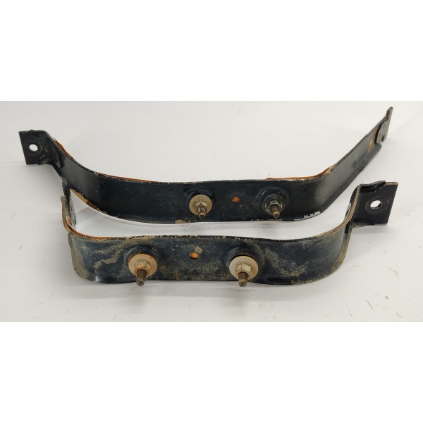 Par Suporte Tanque Combustivel Ford Ranger Limited 2024 Preto