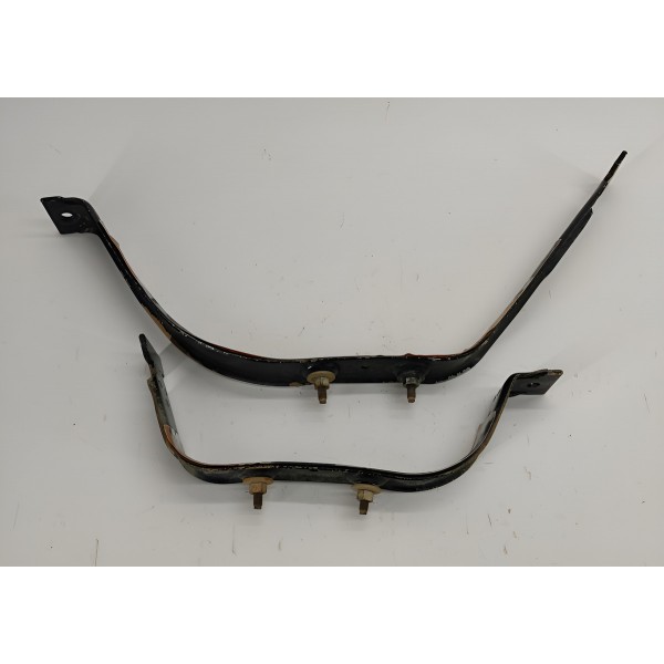 Par Suporte Tanque Combustivel Ford Ranger Limited 2024 Preto