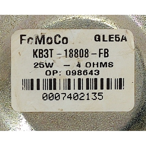 Auto Falante Porta Traseira Ford Ranger Limited 2024 Preto