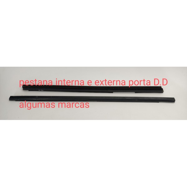 Pestana Interna Externa Porta D.d Nissan Sentra 2.0 2011 Preto