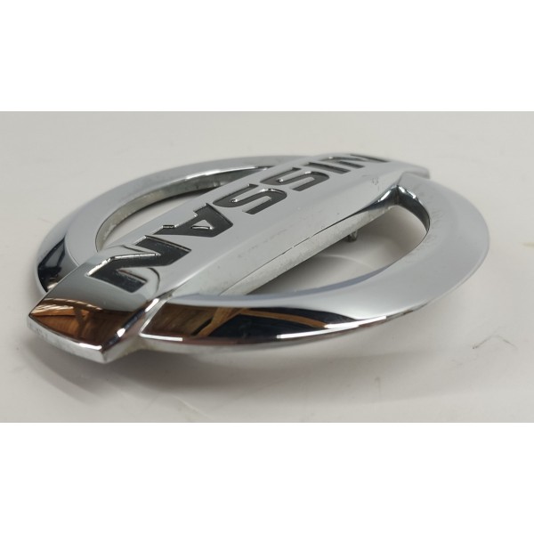 Emblema Tampa Traseira Nissan Sentra 2.0 2011 Prateado