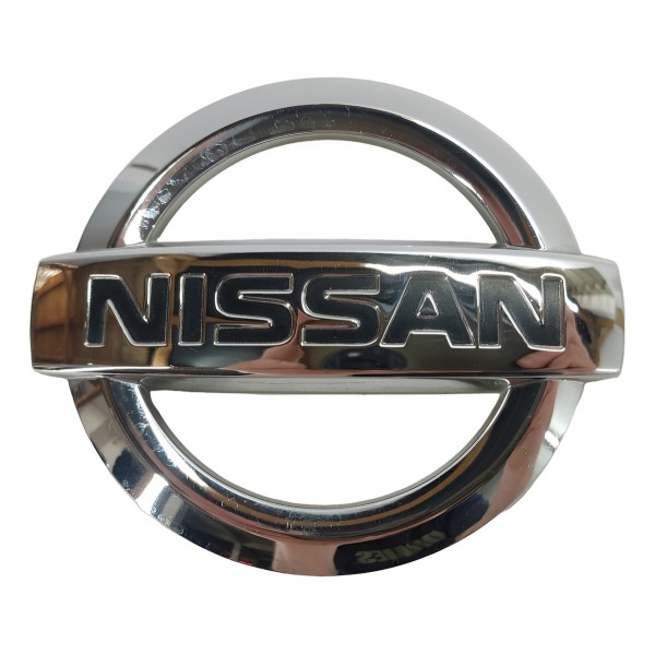 Emblema Tampa Traseira Nissan Sentra 2.0 2011 Prateado