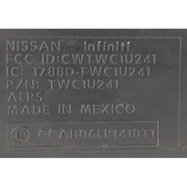 Modulo Imobilizador Antifurto Nissan Sentra 2.0 2011