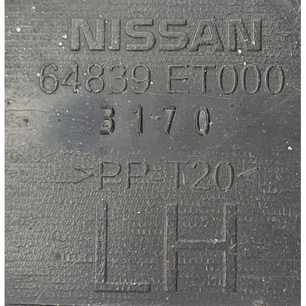 Defletor Ar Esquerdo Nissan Sentra 2.0 2011 C/detalhe