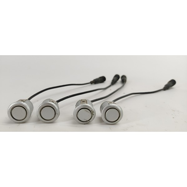 Jogo Sensor Estacionamento Traseiro Nissan Sentra 2.0 2011 Prateado