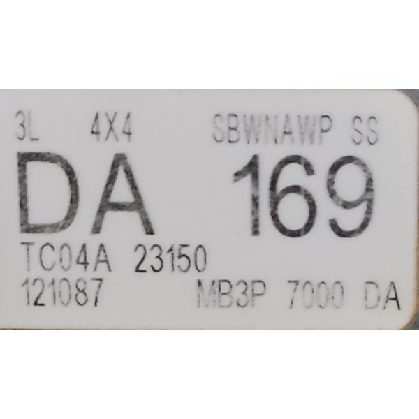 Caixa Cambio Ford Ranger Limited 3.0 V6 2024