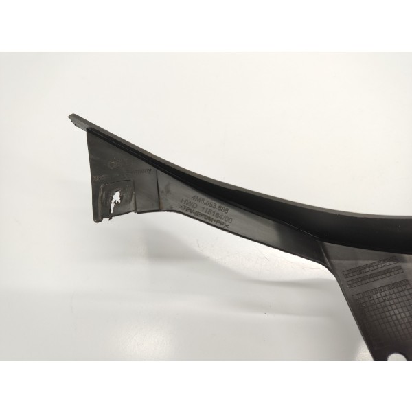 Spoiler Lameiro D.d Audi Q8 2019 4m8853888 Preto