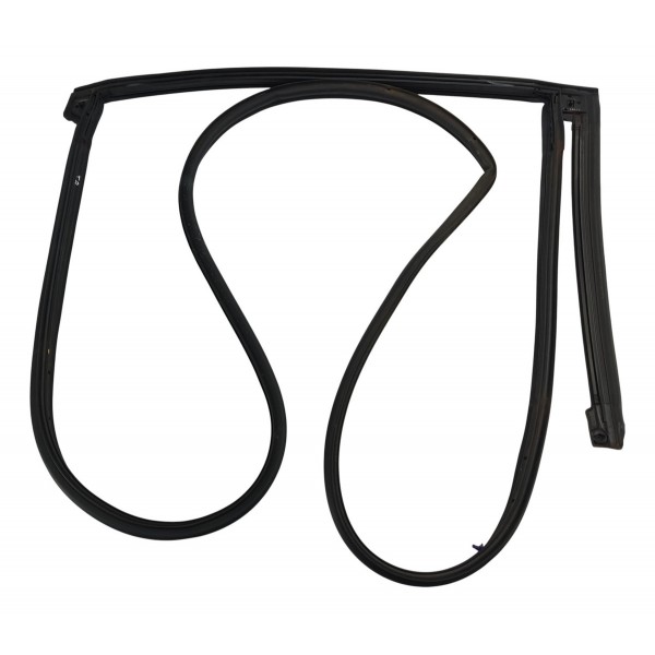 Borracha Fixa Porta T.d Gm Tracker 1.2 Turbo 2023 Preto