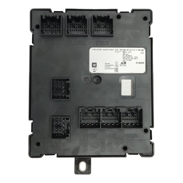 Modulo Conforto Bcm Gm Tracker 1.2 Turbo 2023 26381039