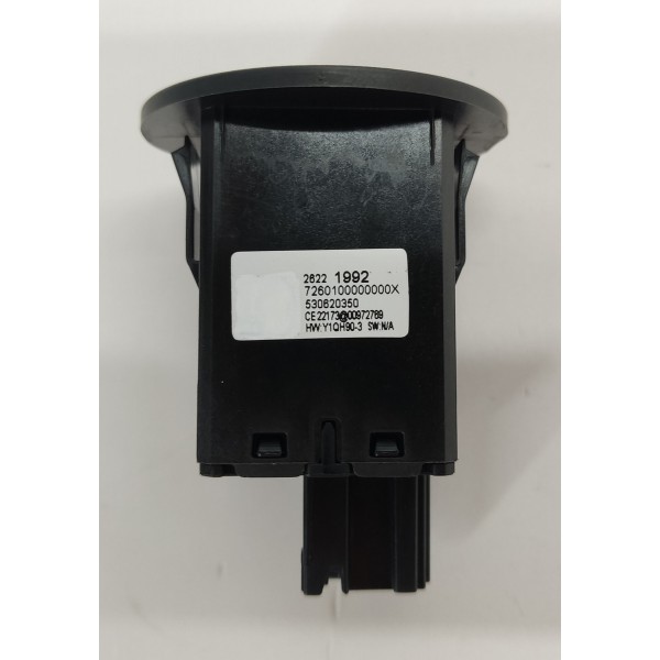 Botao Chave Impacto Gm Tracker 1.2 Turbo 2023 26221992 Preto