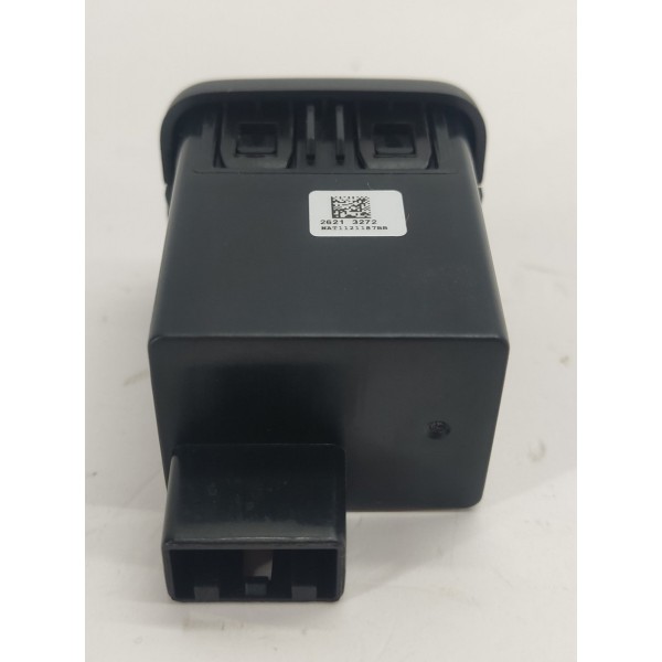 Tomada Usb Dupla Gm Tracker 1.2 Turbo 2023 26213272 Preto