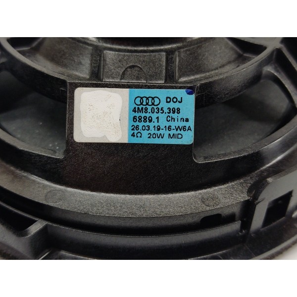 Auto Falante Traseiro Esquerdo Audi Q8 2019 4m8035398 Preto