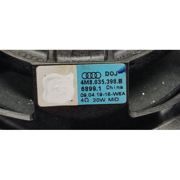 Auto Falante Traseiro Direito Audi Q8 2019 4m8035398 Detalhe Preto