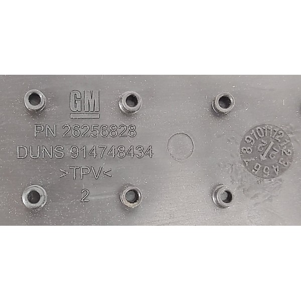 Borracha Acabamento Carregador Indução Gm Tracker 1.2 2023 Preto