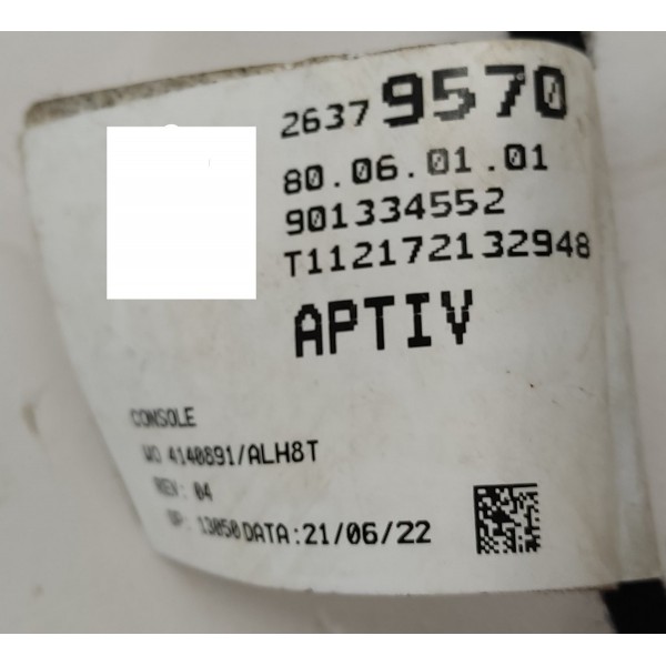 Chicote Console Gm Tracker 1.2 Turbo 2023 26379570