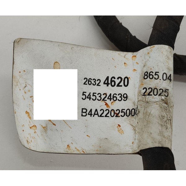 Chicote Negativo Bateria Gm Tracker 1.2 Turbo 2023 26324620