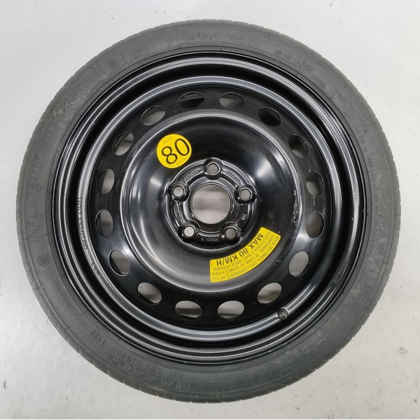 Estepe Aro R16 Chevrolet Tracker 1.2 2023 Preto