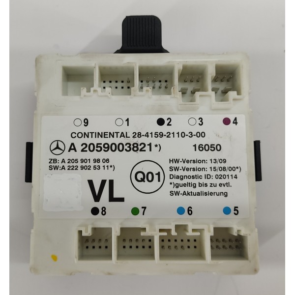 Modulo Porta D.e Mercedes C180 1.6 2017 A2059003821