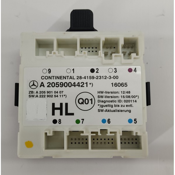 Modulo Porta T.e Mercedes C180 1.6 2017 A2059004421