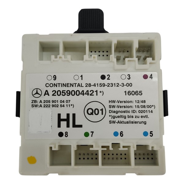Modulo Porta T.e Mercedes C180 1.6 2017 A2059004421