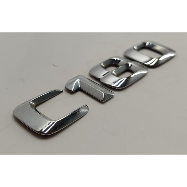 Emblema Tampa Traseira Mercedes C180 1.6 2017 Cinza