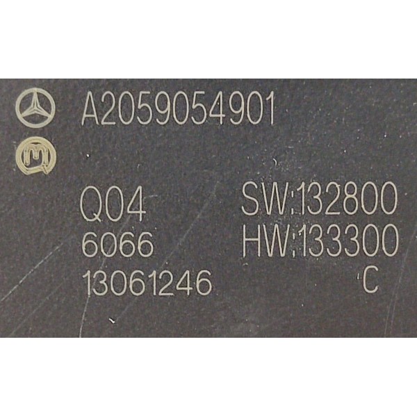 Botao Comando Radio Pisca Mercedes C180 1.6 2017 A2059054901 Preto