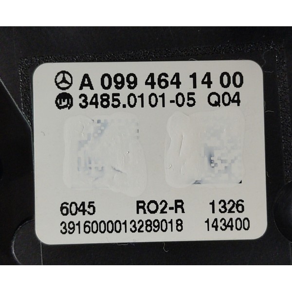 Placa Contato Volante Mercedes C180 1.6 2017 A0994641400 Preto