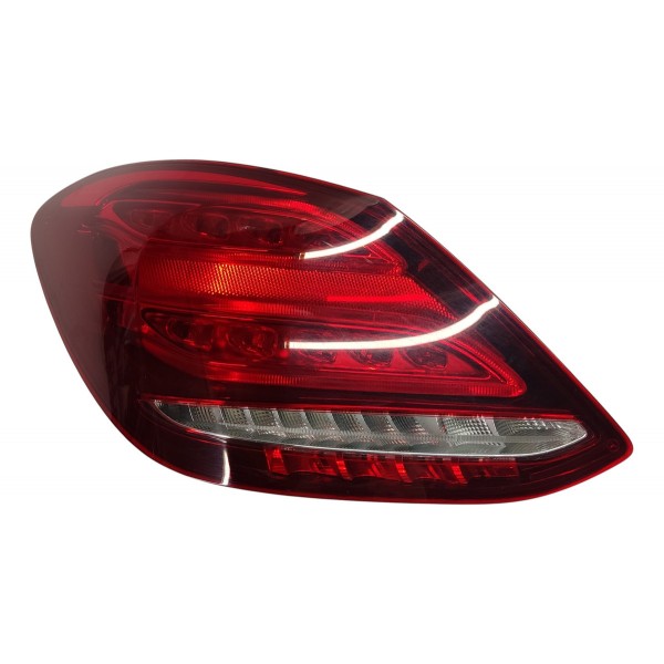 Lanterna T.e Mercedes C180 1.6 2017 A2059060357 Original Esquerdo/motorista Vermelho