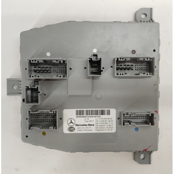 Modulo Conforto Bsi Mercedes C180 1.6 2017 5dk01077277