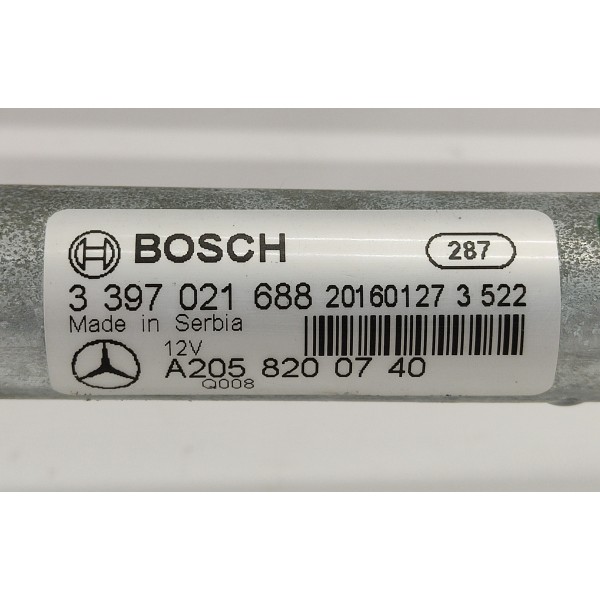 Galhada Limpador Parabrisa Mercedes C180 16 2017 A2058200740