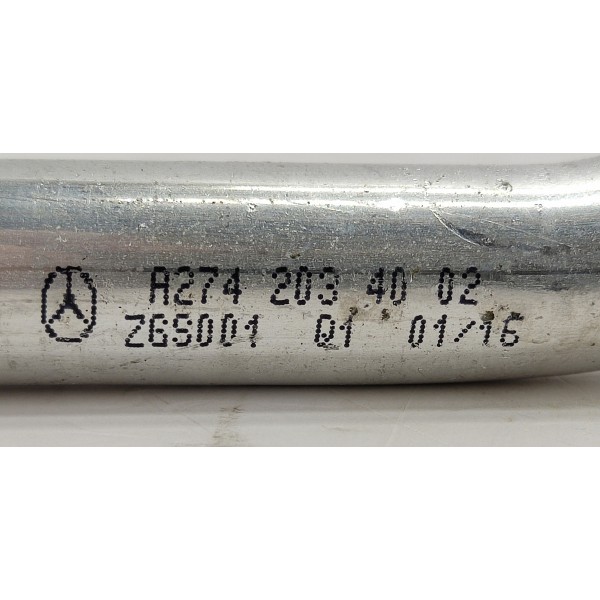 Mangueira Cano Agua Mercedes C180 1.6 2017 A2742034002