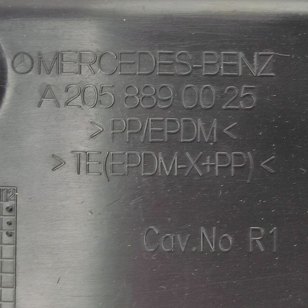 Guarda Pó Paralama D.d Mercedes C180 1.6 2017 A2058890025