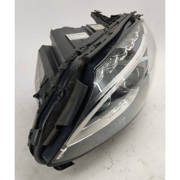 Farol D.e Mercedes C180 1.6 2017 Detalhe A2059062302 Esquerdo/motorista