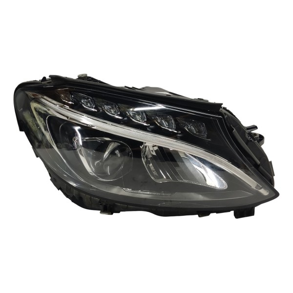 Farol D.d Mercedes C180 1.6 2017 Detalhe A2059063803 Direito/passageiro