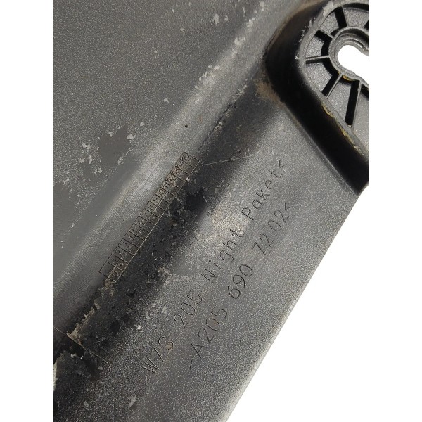 Spoiler Direito Mercedes C180 1.6 2017 A2056907202 Prateado