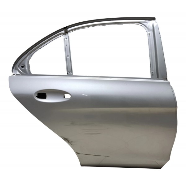 Porta Traseira Direita Mercedes C180 1.6 2017 C/detalhe Traseira Direita Prata
