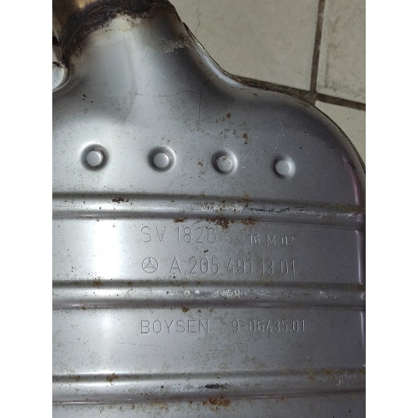 Escape Silencioso Intermediario Mercedes C180 1.6 2017