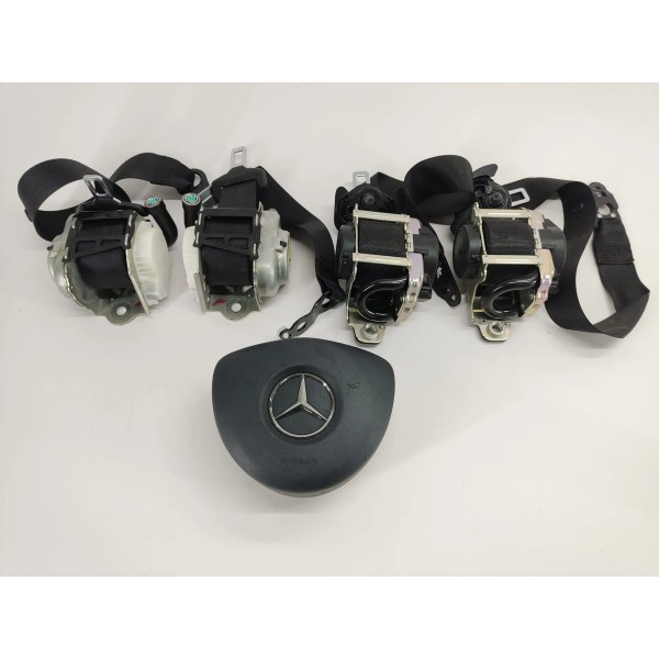 Painel Tabelier Mercedes C180 1.6 2017 Preto